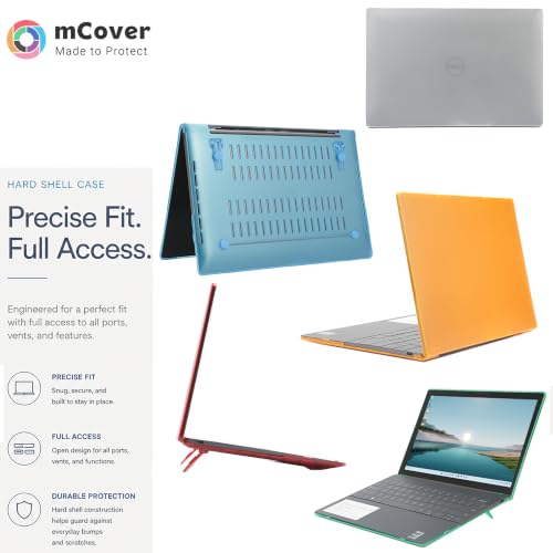 mCover Case ONLY Compatible for 2022~2023 13.4" Dell XPS 13 Plus 9320 non-2-in-1 Series Traditional Notebook Computers(NOT Fitting Other Dell Models) - Green - color: Green