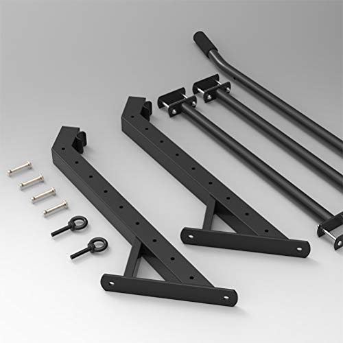 Pull-Up Bars Wall-mounted Horizontal Bar, Climbing Inclined Ladder Aircraft Frame Pull-up, Traction Rope Fitness Ring, Load 200kg