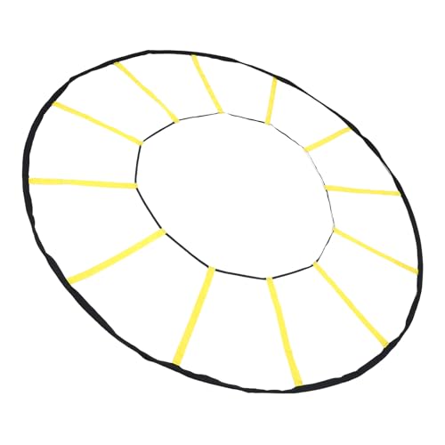 Circular Training Ladder 12 Rungs Nylon Speed and Trainer for Soccer Basketball and Other Improving Circular Training LadderCircular LadderCircular TrainerSoccer