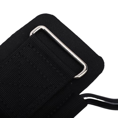 LiebeWH Weightlifting Wrist Strap Hooks with Non Slip Rubber Grip, Adjustable 330lbs Heavy Duty Wrist Support for Gym, Powerlifting and Strength Training