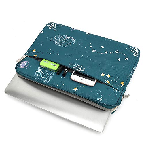 15 inch Laptop Sleeve, Compatible with MacBook pro 15.4, MacBook pro 16,MacBook air 15.4 and 15.6 inch Notebook Computer, Water Repellent Laptop Bag,Shockproof case (15-15.6 inch, Starry Sky) - color: Starry Sky, size: 15-15.6 inch