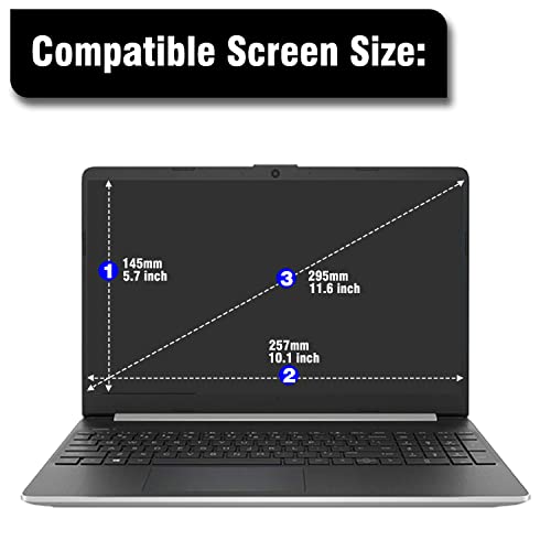 KEANBOLL 2-Pack 11.6" Blue Light Blocking & Anti-Glare Screen Protector | Universal Fit for HP, Dell, Asus, Samsung, Lenovo, Acer Chromebooks & 16:9 Laptops (Eye Comfort +Anti Blue Light) - size: 11.6“ 16:9 Aspect Ratio