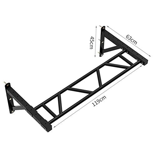 Pull-Up Bars Wall-mounted Chin Up Bar, Steel Horizontal Bar, Adjustable Distance Wall Climbing Frame, 3 Styles, Load 300KG (Size : Style 3) - size: Style 2
