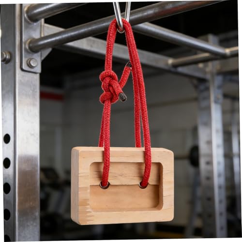 Portable Wooden Hangboard for Rock Climbing Training, 2pcs Fingerboard Set for Indoor and Outdoor Use, Doorway Climbing Board for Finger Strength and Grip Conditioning