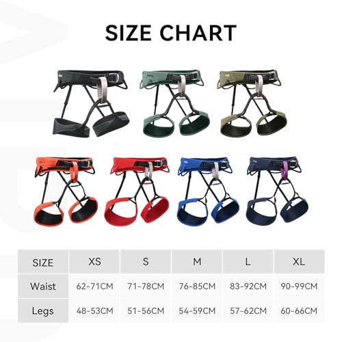 KAILAS Airo Rock Climbing Harness Men Roofing Harnesses Rescue Mountaineering Safety Belt Women Comfortable Lightweight - color: Navy Blue, size: Small