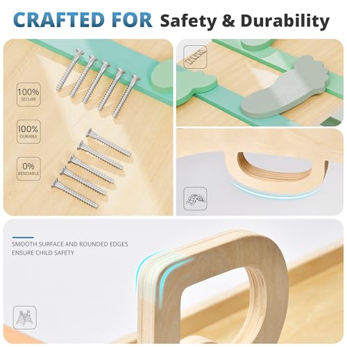 10-in-1 Pikler Triangle Set, Climbing Toys for Kids Emerald Forest - color: Emerald Forest