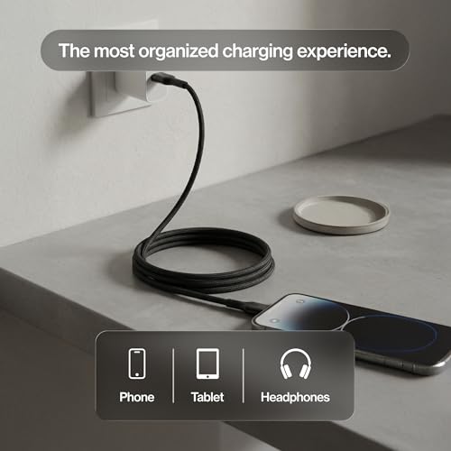 Statik MagStack USB A to USB C Coiling Magnetic Charging Cable, 27W | Nylon Braided Tangle-Free Design, Magnetic Coiling, Data Transfer, Compatible with iPhone & Android, 3FT Black, 3 Pack - color: Black, size: 3ft (3 Pack), style: USB-A to USB-C
