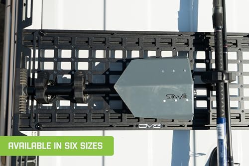 DV8 Universal Molle Panels 27" x 12" for Garages Available in 3 Sizes | Can Mounted Almost Anywhere Including Vehicles, Universal Mounting for Tools, Recovery Gear, & More - size: 27" x 12"
