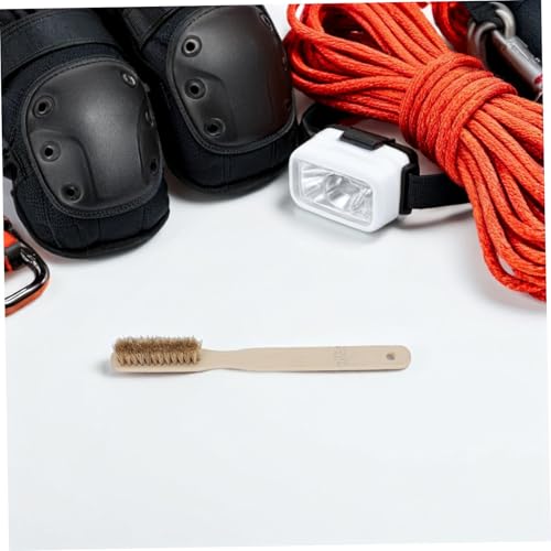 Uonlytech Climbing Brush for Rock Holds and Bouldering Soft Bristle Mountaineering Cleaning Brush Medium Size for Indoor and Outdoor Climbing Maintenance