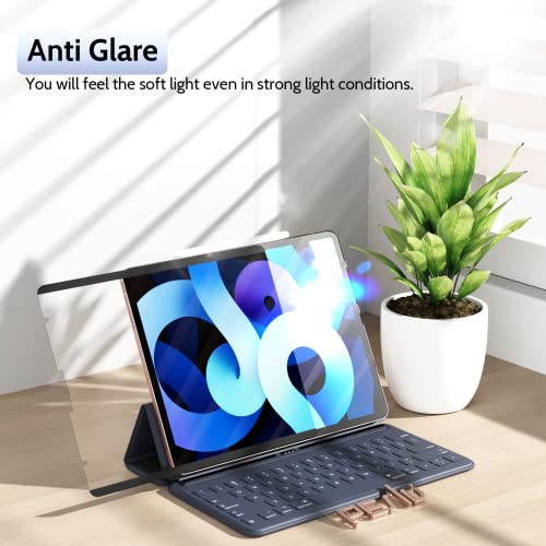 Peslv 2 Pack Magnetic Paperfilm for iPad 9th 8th 7th Generation 10.2 Inch & Air 3th & Pro 10.5in Feel Like Writring Drawing On Paper, Removable Matte Anti Glare Blue Light Screen Protector - size: iPad 7th 8th 9th 10.2"/ Air 3/ Pro 10.5