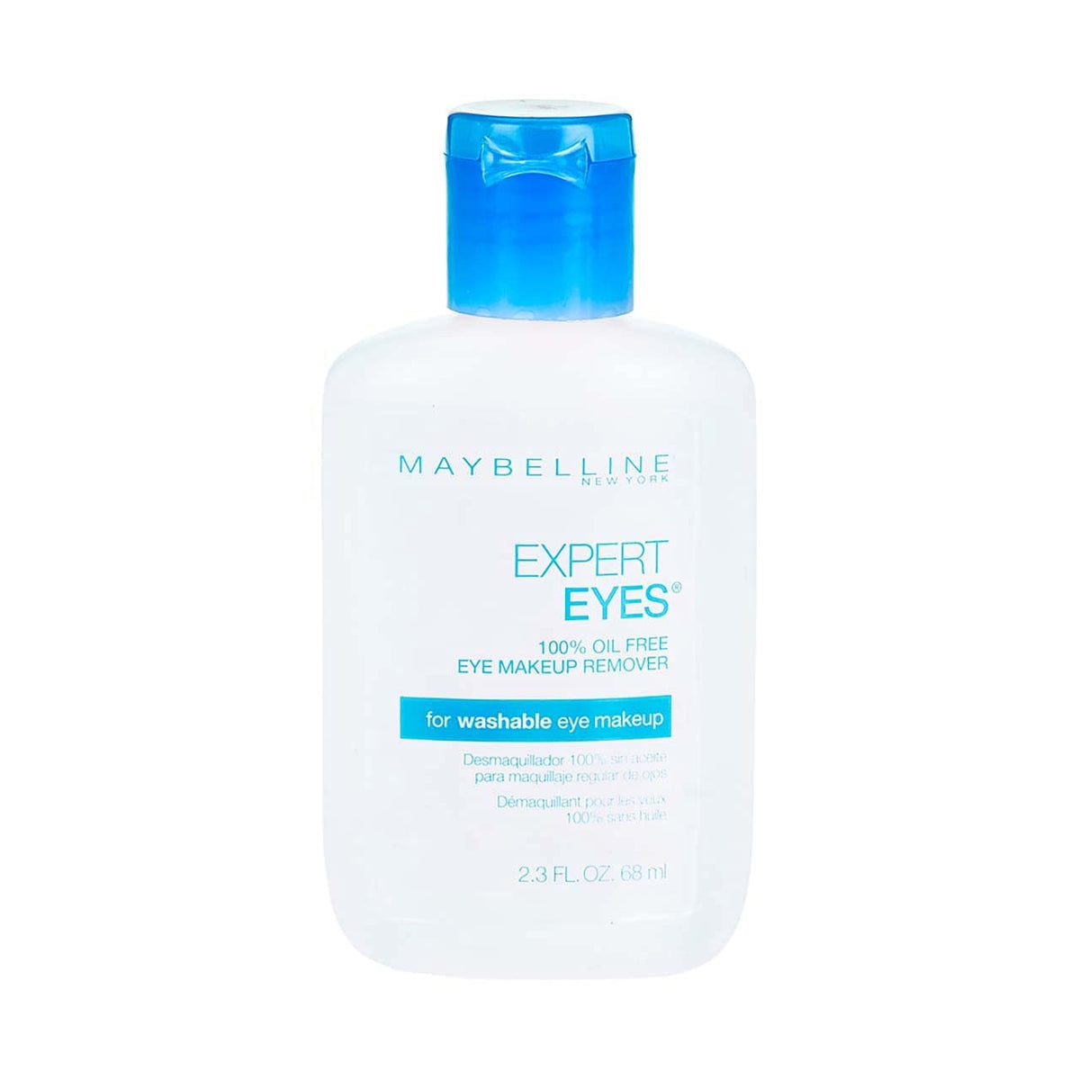 Maybelline Expert Eyes 100% Oil Free Eye Make-Up Remover, 2.3 oz (Pack of 2)