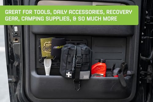 DV8 Universal Molle Panels 11" x 6" for Garages Available in 6 Sizes | Be Mounted Almost Anywhere Including Vehicles, Universal Mounting for Tools, Recovery Gear, & More - size: 11" x 6"