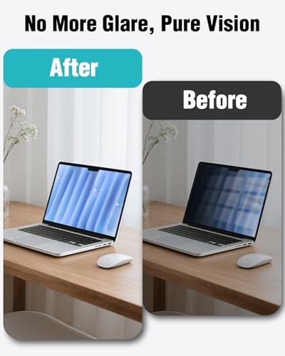 F FORITO Magnetic Anti Blue Light Screen Protector Compatible with MacBook Pro 16 inch(2021-2024, M4, M3, M2, M1), Bubble-Free Install, Removable & Reusable Anti Glare Matte Laptop Screen Shield - size: for MacBook Pro 16"(2021-2024, M1 M2 M3 M4)