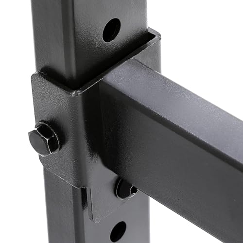 ECOTRIC 46'' Wall Mounted Pull Up Bar Chin up Bar Doorway Exercise Bar | Upper Body Gym Workout Bar Heavy Duty Training Fitness Home Heavy Duty 500lbs