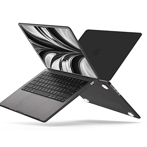 B BELK for MacBook Air 15 inch Case M5 2026 2025 2024 2023 Release M4 M3 M2 | A3448 A3241 A3114 A2941, Matte Plastic Laptop Hard Shell Case with Keyboard Cover & Screen Protector, Black - color: Black