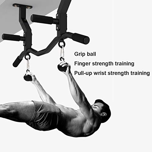 AGYH Wall-Mounted Horizontal Bar, Steel, Wrist and Finger Strength Training Ball Climbing Equipment, Load 250kg