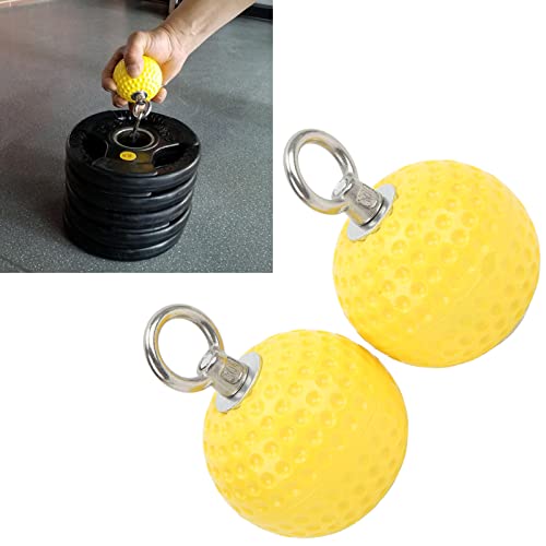 Climbing Pull Up Ball Grips, Anti Slip Pull Up Balls for Forearm Strength Training, Ergonomic PU Hand Grip Balls with Steel Core for Rock Climbing Gym Fitness