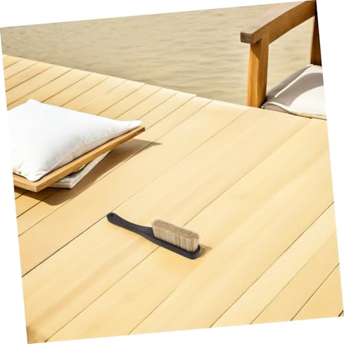 Abaodam Outdoor Climbing Chalk Brush Reduces Hand Fatigue with Wooden Handle and Fine Boar Hair Bristles, Efficiently Removes Chalk and Dirt for Natural Surfaces and Grips