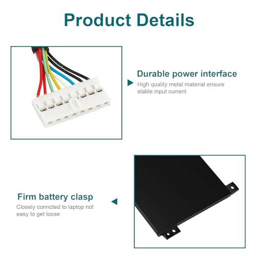 ASUNCELL BTY-M492 Laptop Battery Replacement for MSI WF66 WF76 11UI 11UJ Katana GF66 11UD 12UG 12UX GF76 11UE 12UD Crosshair 15 17 A11UCK A11UDK A11UEK Sword 15 A11U A11UD A11UE Pulse GL66 GL76 7506 - size: BTY-M492 8.94 × 4.96 × 0.71 in