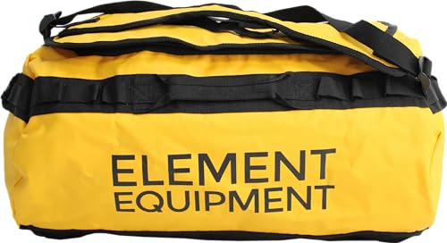 Element Equipment Trailhead Duffel Bag Shoulder Straps Waterproof Yellow Large - color: Yellow, size: Large 85 Liters