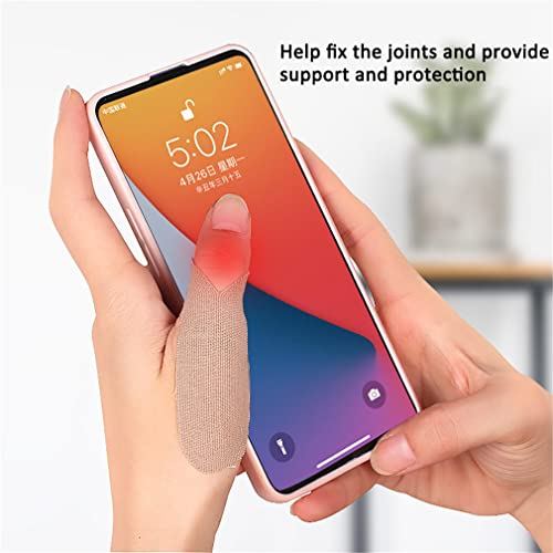 Thumb Protecting Tape Thumb Straps, Self Adhesive Big Finger Cover Stickers, Stretchy Athletic Tape, Elastic Finger Pain Relieving Patch for Sport, Joint Support Arthritis Sprains Strains (10 PCS) - color: 10 PCS