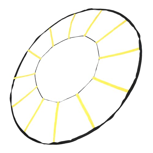 Circular Training Ladder 12 Rungs Nylon Speed and Trainer for Soccer Basketball and Other Improving Circular Training LadderCircular LadderCircular TrainerSoccer