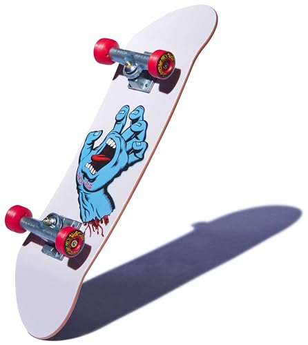 TECH DECK Santa Cruz Handboard, Authentic Mini Skateboard | 9x Larger than a Fingerboard, Hands Only, Authentic Graphics, Die-Cast Trucks, Skateboard Gifts for Kids & Collectors Ages 6+ - style: Santa Cruz