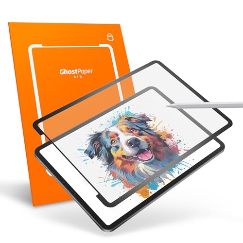 UPPERCASE GhostPaper Air Premium Detachable Paper Feel Writing Sketching Surface Screen Protector, Air-ttach Nano Suction Mounting, Compatible with iPad Pro 13" M5/M4 (2025 2024) - size: iPad Pro 13" (2024-2025)