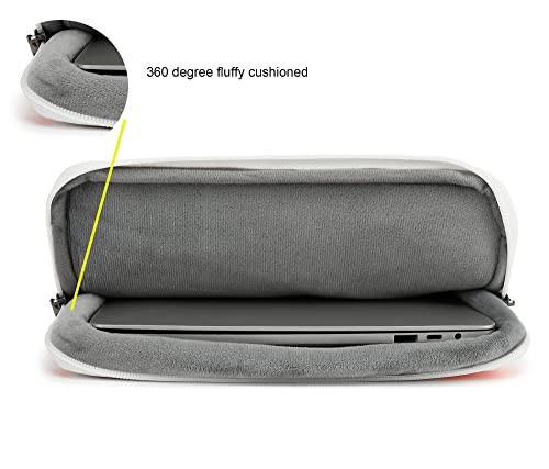 360° Protective Laptop Sleeve Case Bag with Handle and Luggage Strap for iPad 13 inch,MacBook Air 13" and 13.3 inch Screen Laptop - color: Sol de Mayo(3 Pockets), size: 12.5 inch-13.5 inch