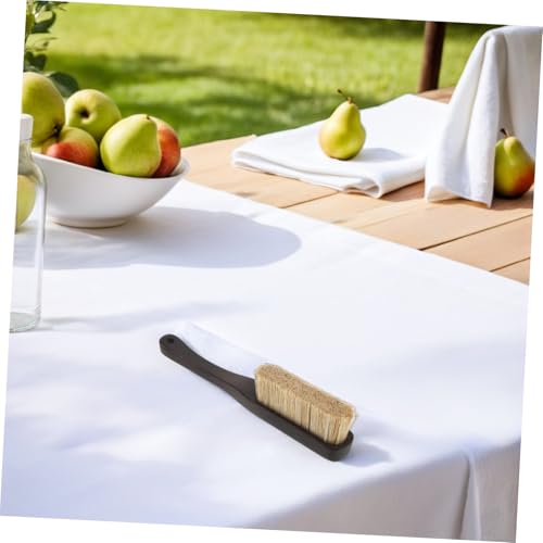 Baluue Climbing Chalk Brush with Dense Fine Boar Bristles and Wooden Handle, Rock Cleaning Tool for Outdoor and Indoor Bouldering, Chalk Removal Brush for Rock Climbing Holds and Ropes