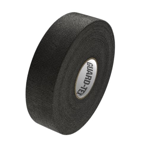 Guard-Tex® Black Finger Tape 1 inch - Self-Adhesive No Residue - 12 Rolls - 90ft Per Roll - 1080ft Total - color: Black, size: 1 Inch