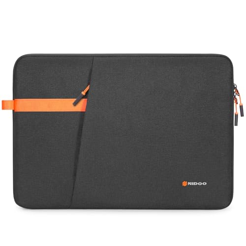 NIDOO Laptop Sleeve 10 inch Tablet Bag Carrying Case for 11 inch iPad 2025/11" iPad Air M4/ 11" iPad Pro M5 M4/ 11" Samsung Galaxy Tab S9 S8 / Lenovo Tab M11 Water Resistant Computer Pouch, Black - color: Black, size: 10-11 Inch