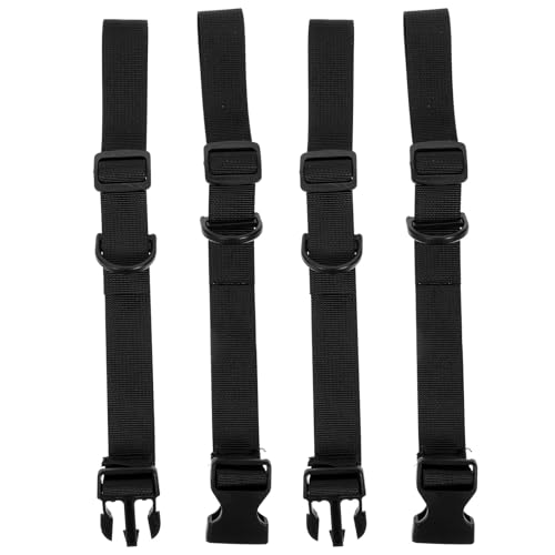 2pcs Thickened Nylon Bundle Straps with Buckle Adjustable Securing Webbing Rope for Tent, Backpack, Yoga Mat, Heavy Duty Fixed Tie Down Utility Straps