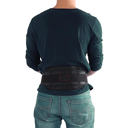 Dip Belt with Chain, Drop Weighted Pull Up Belt Heavy Duty Fitness Waistband Waist rt Gym Weightlifting Strap Equipment for Men Women