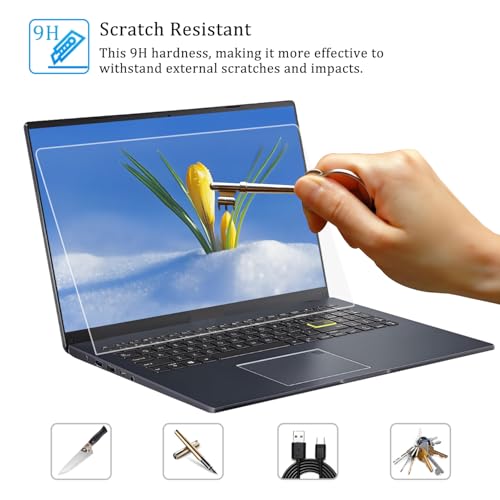 i-Tensodo Tempered Glass Screen Protector for 14 inch HP Envy x360 2-in-1 (14-FAxxxx / 14-FCxxxx Series 2024) Convertible Laptop,9H Hardness, Anti Scratch - color: Tempered Glass