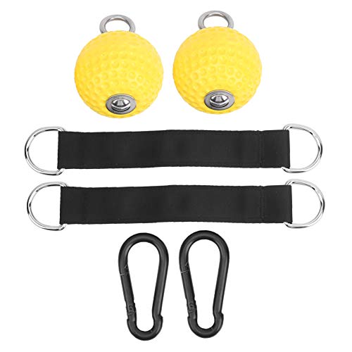 Aramox Pull Up Grips Ball Grip Strength Trainer, EVA Material with 304 Stainless Steel Hook for Climbing Training, Forearm and Hand Workouts at Gym or Home