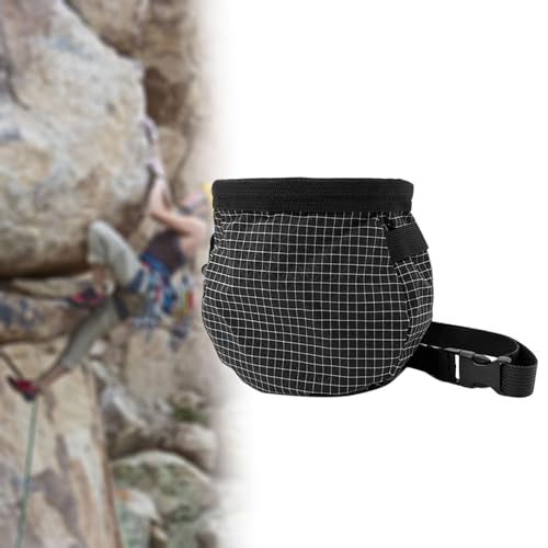 Colaxi Climbing Chalk Bag, Adjustable Belt, Storage Bag for Bowling, Climbing, Fitness Gym
