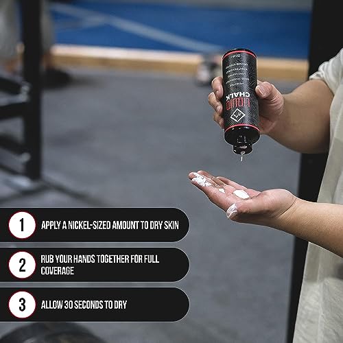 SURVIVOR Liquid Chalk for Rock Climbing, Weight Lifting, Gymnastics - Liquid Grip for Workout Training - Climbing Chalk & Lifting Chalk for Weightlifting - Liquid Gym Chalk - size: 150ML