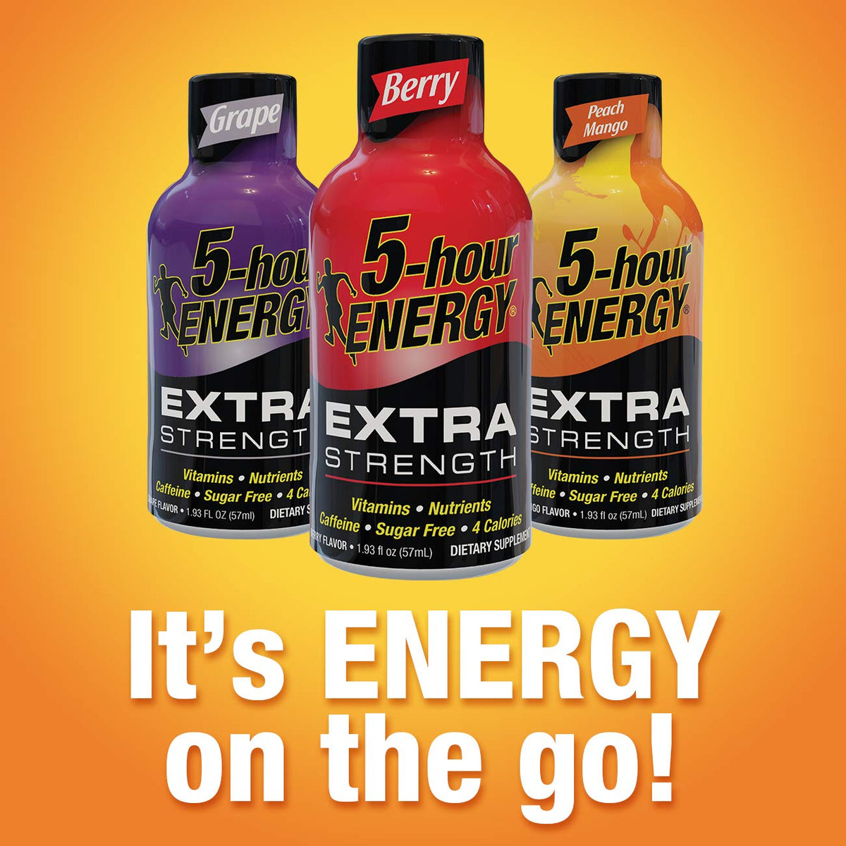 5-hour ENERGY Extra Grape Flavor - 12/2oz Shots