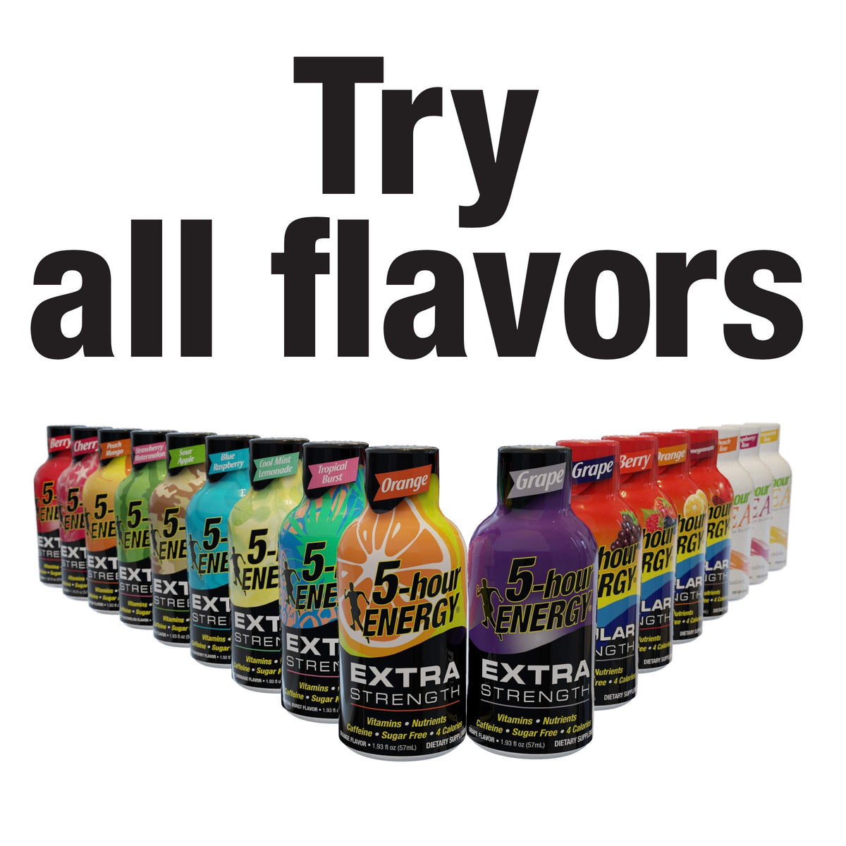 5-hour ENERGY Extra Grape Flavor - 12/2oz Shots