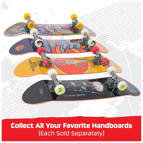 TECH DECK Element Handboard, Authentic Mini Skateboard | 9x Larger than a Fingerboard, Hands Only, Authentic Graphics, Die-Cast Trucks, Skateboard Gifts for Kids & Collectors Ages 6+ - style: Element