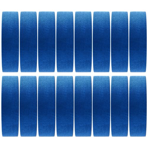 Guard-Tex® Blue Finger Tape 3/4 inch - Self-Adhesive No Residue - 16 Rolls - 90ft Per Roll - 1440ft Total - color: Blue, size: 3/4 Inch