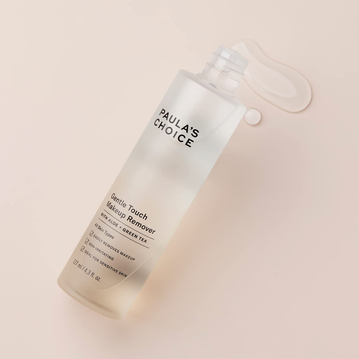 Paula's Choice Gentle Touch Oil Free Waterproof Makeup Remover, 4.3 Fl Oz