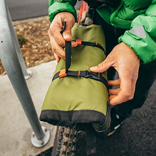 GEAR AID Utility Straps with Side-Release Buckle, Secure and Compress Camping, Biking, Hunting, Boating Gear, 1" Width, 40" Length - size: 1" x 40", style: 2 Straps