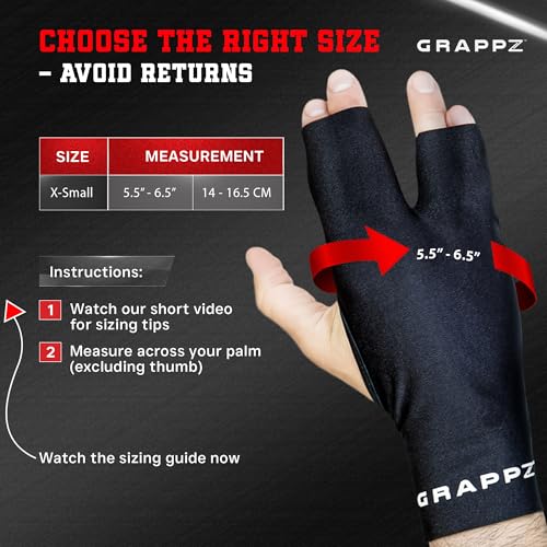 Finger Support Athletic Compression Gloves, Splint Alternative, Unisex XS | Athletic Buddy Tape & Trigger Finger Sleeve & Brace, Arthritis Pain Relief & Joint Stabilizer for All Sports - size: X-Small, style: Original Glove