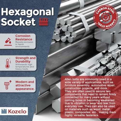 25pcs Socket Head Cap Screws - [M6-1 x 30mm] Alloy Steel Black Oxide Grade 12.9 Internal Hex Screw for 3D Printer Furniture Industrial Use, Black - size: M6-1x30mm