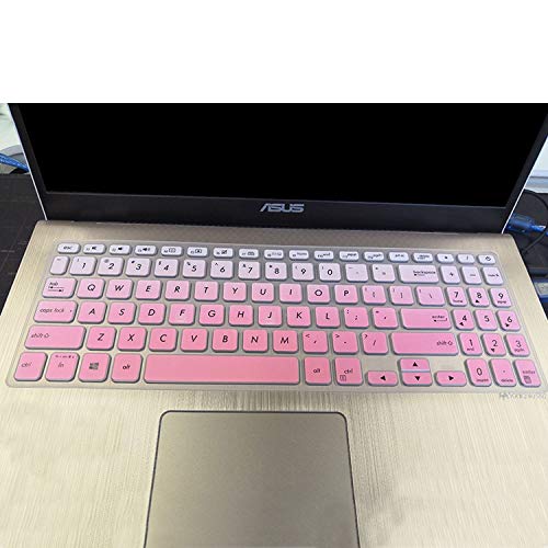 Compatible for Asus Vivobook 15 F512FA F512DA F512F F512 A512 A512FJ A512F X512F FA DA 15.6 Inch Silicone Laptop Keyboard Cover Skin,fadepurple - color: fadepurple