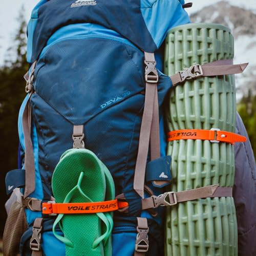 Voile Straps - 20" Aluminum Buckle Cyan - color: Cyan