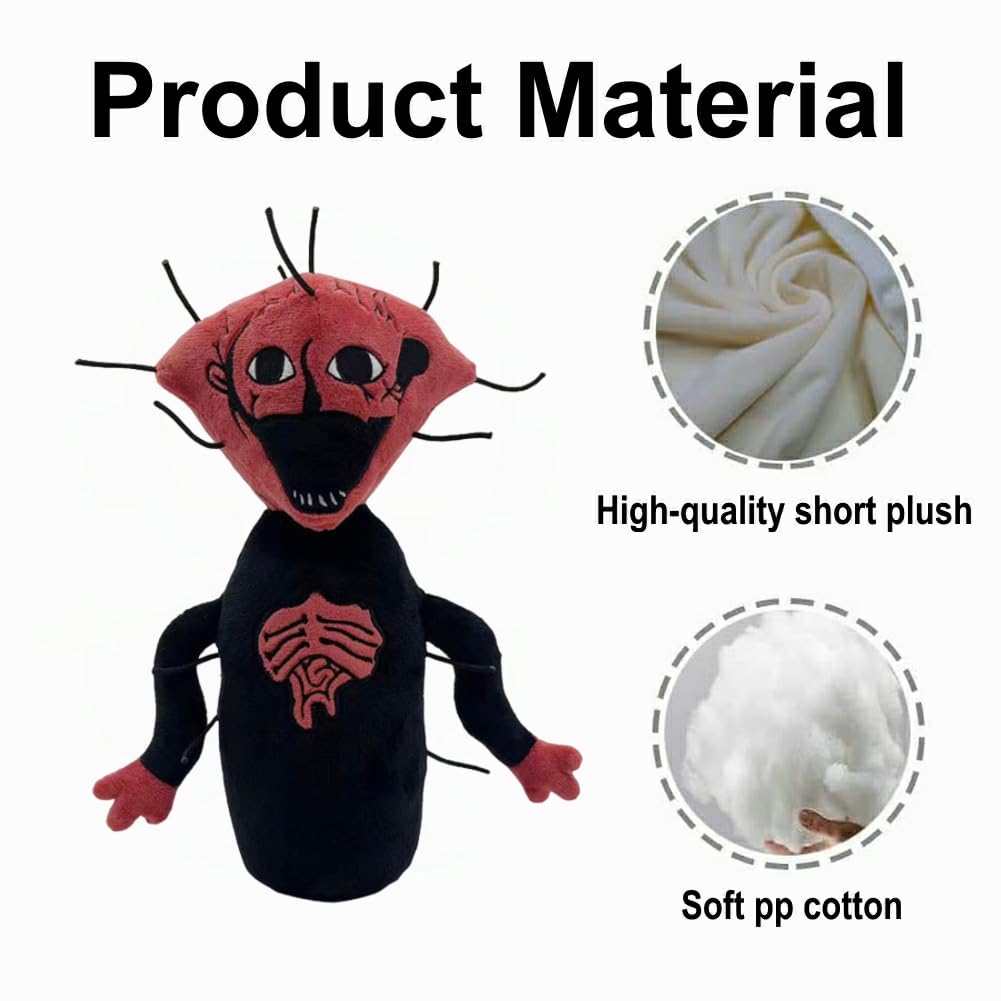 GRGJ The Boiled One Plush, 9.8" Scary Phenom Phenomenon Plush Toys