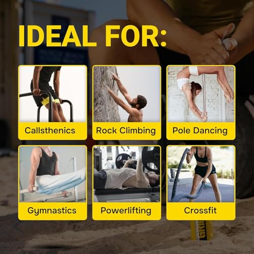 GRIPZILLA Liquid Chalk Kit Gym Chalk for Weight Lifting, Rock Climbing, Pole Grip, Bouldering, Powerlifting, Ball, Gymnastics, Sports, and Workout - Package May Vary - size: 50ml - 4 Pack